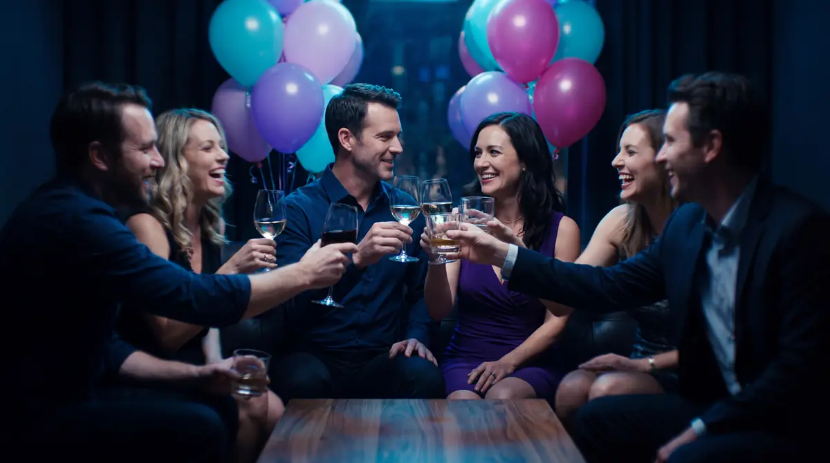 Eventos e aniversários — imagem conceitual gerada por IA